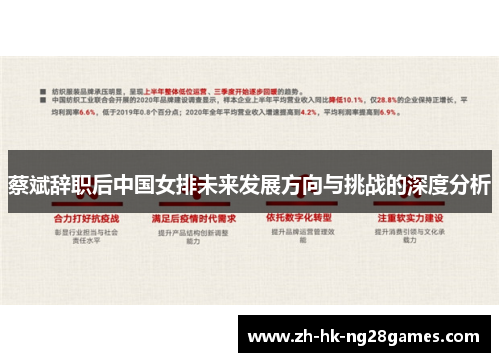 蔡斌辞职后中国女排未来发展方向与挑战的深度分析